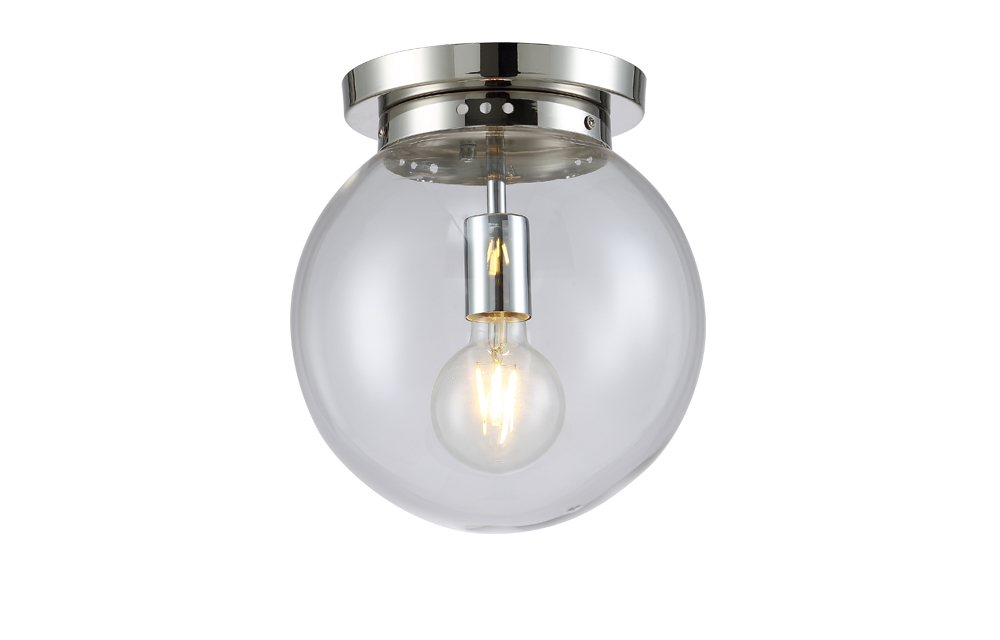 MARIO PL1 D250 NICKEL/TRANSPARENTE