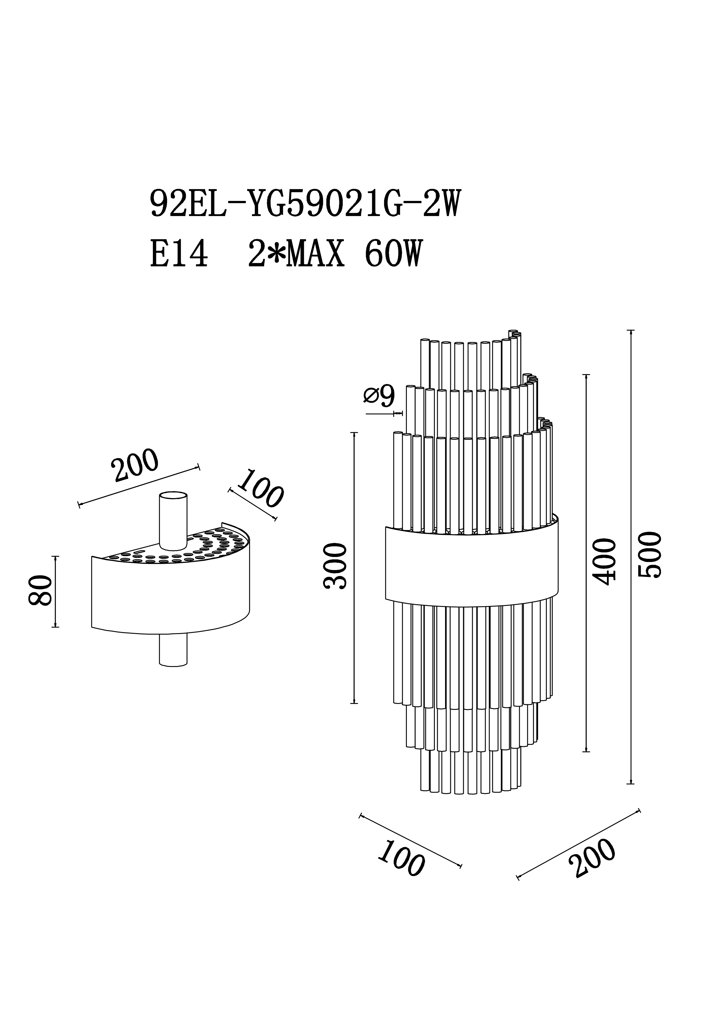 92EL-YG59021G-2W