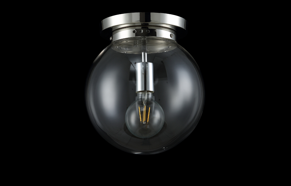 MARIO PL1 D250 NICKEL/TRANSPARENTE